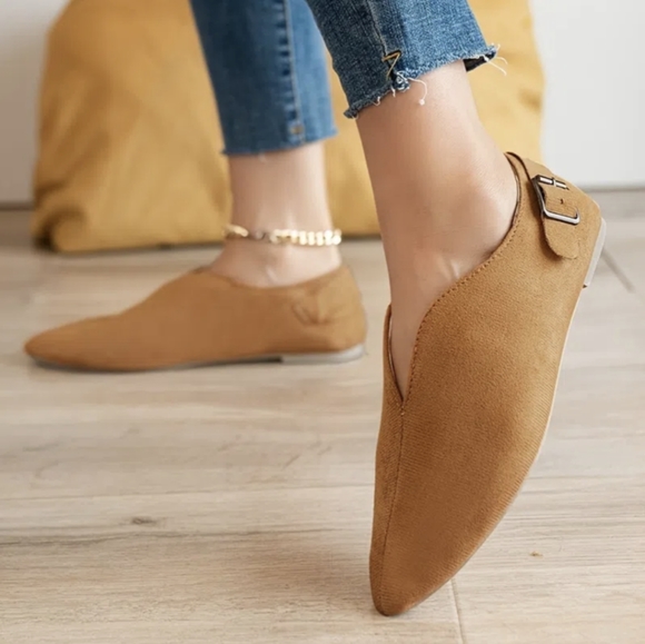 Women's Boho Soft Pointed Toe Flats - Picture 2 of 4